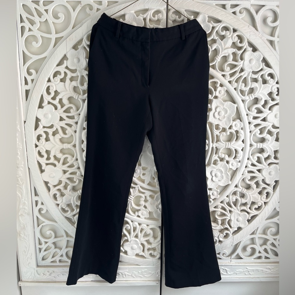 Babaton Aritzia Black Dress Pants Size 8 Wide Leg Tailored Trousers